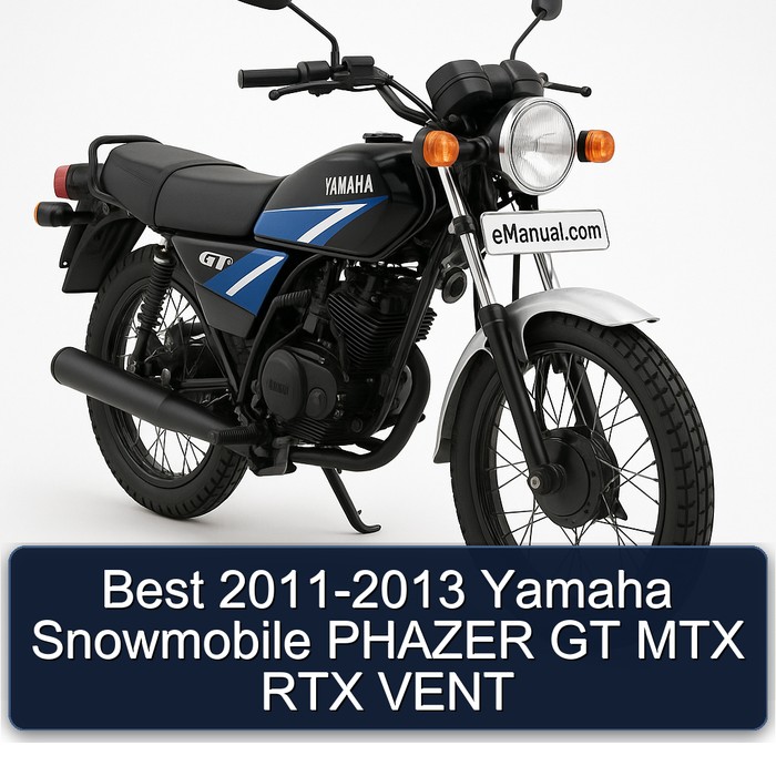 Best 2011-2013 Yamaha Snowmobile PHAZER GT MTX RTX VENT