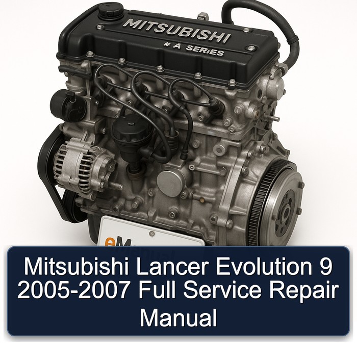 Manual de Reparación Completo Mitsubishi Lancer Evolution 9 (2005-2007)