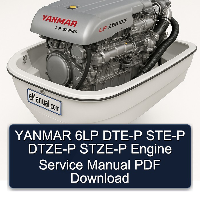YANMAR 6LP DTE-P STE-P DTZE-P STZE-P Engine Service Manual PDF Download