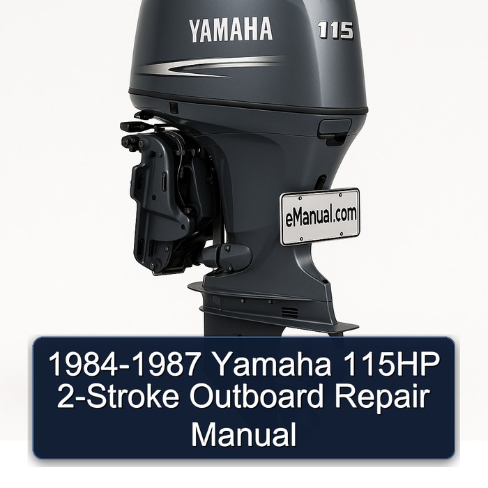 1984-1987 Yamaha 115HP 2-Stroke Outboard Repair Manual
