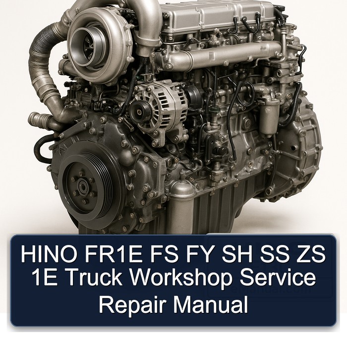 HINO FR1E FS FY SH SS ZS 1E Truck Workshop Service Repair Manual 
