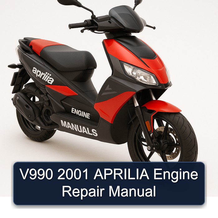 V990 2001 APRILIA Engine Repair Manual