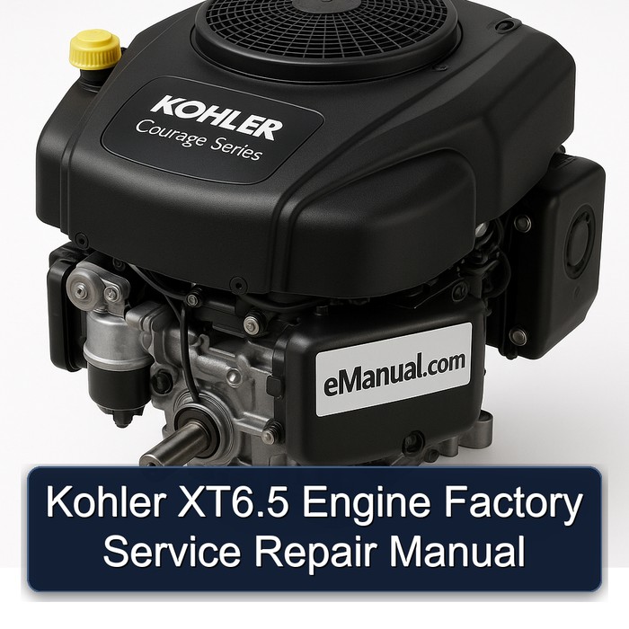 Kohler XT6.5 Engine Factory Service Repair Manual