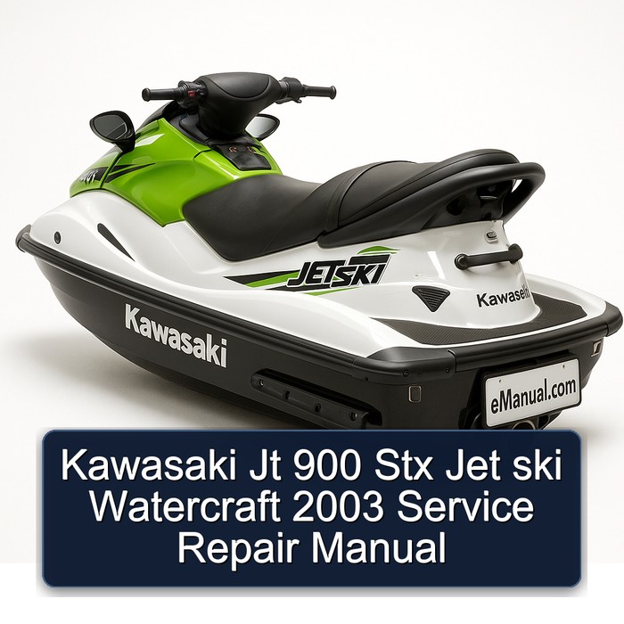 Kawasaki Jt 900 Stx Jet ski Watercraft 2003 Service Repair Manual