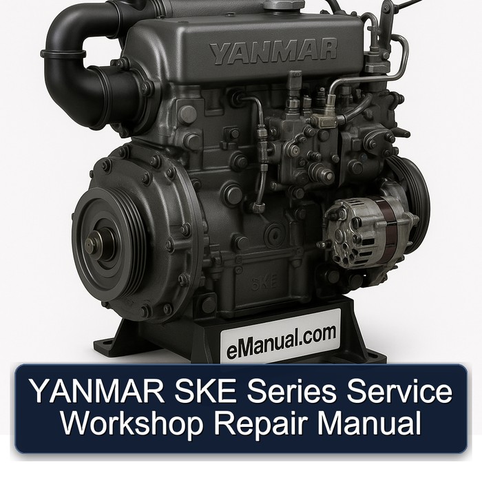 Manual de Reparación y Taller para la Serie SKE de YANMAR