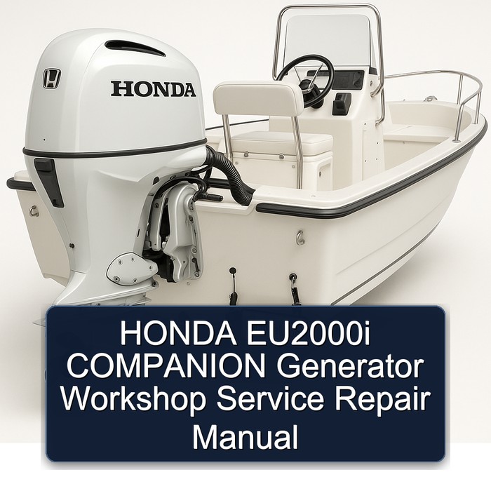 HONDA EU2000i COMPANION Generator Workshop Service Repair Manual
