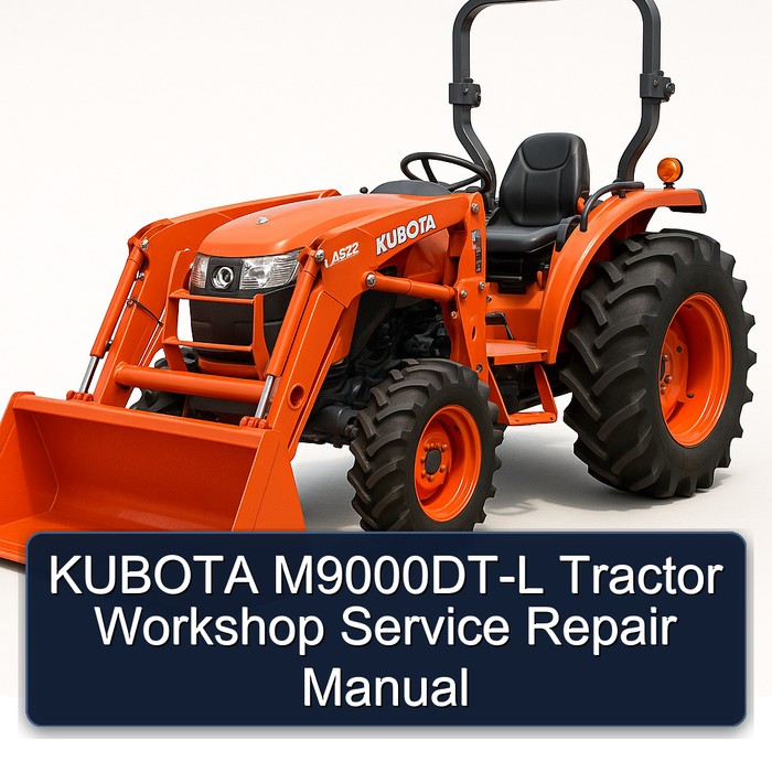 KUBOTA M9000DT-L Traktor Werkstatt-Reparaturhandbuch