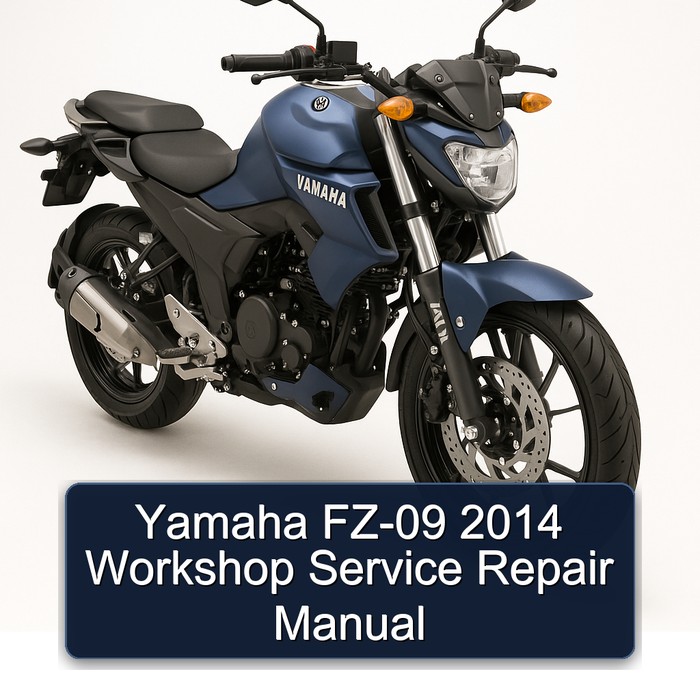 Yamaha FZ-09 2014 Workshop Manual de servicio y reparación