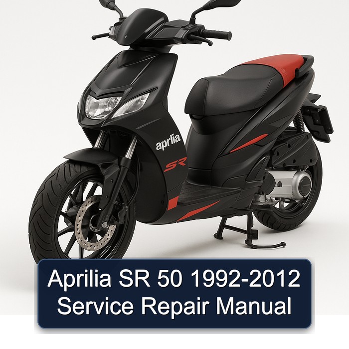 Aprilia SR 50 1992-2012 Manual de servicio y reparación