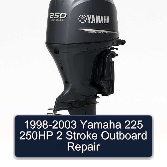 1998-2003 Yamaha 225 250HP 2 Stroke Outboard Repair