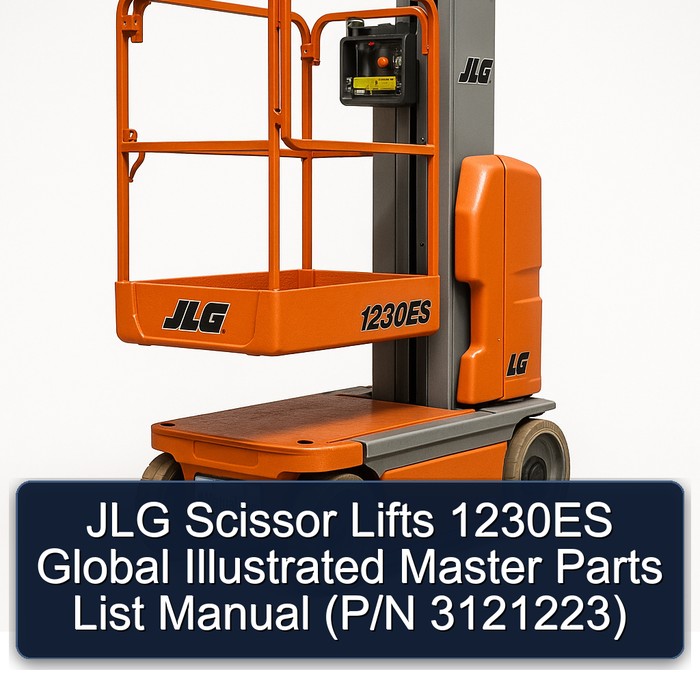 Jlg Scissor Lifts 1230ES Global (P/N 3121223) Parts Catalog PDF Download
