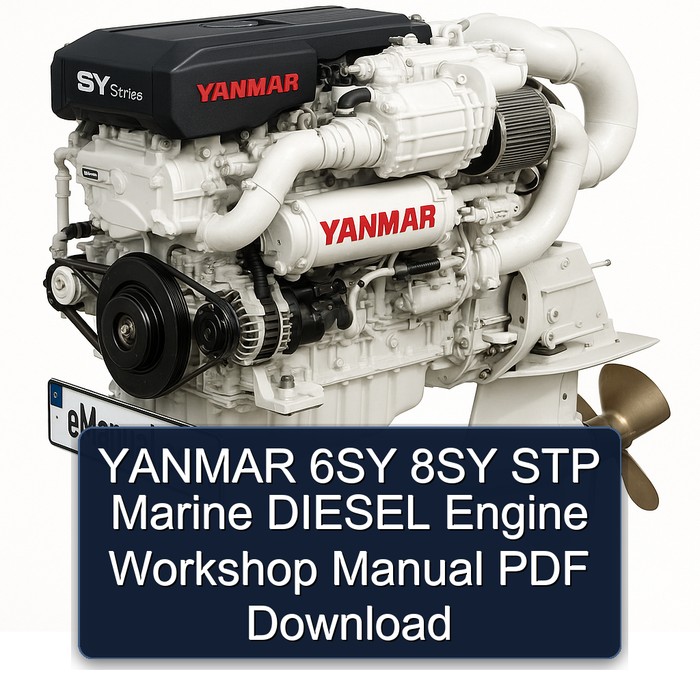YANMAR 6SY 8SY STP Marine DIESEL Engine Workshop Manual PDF Download