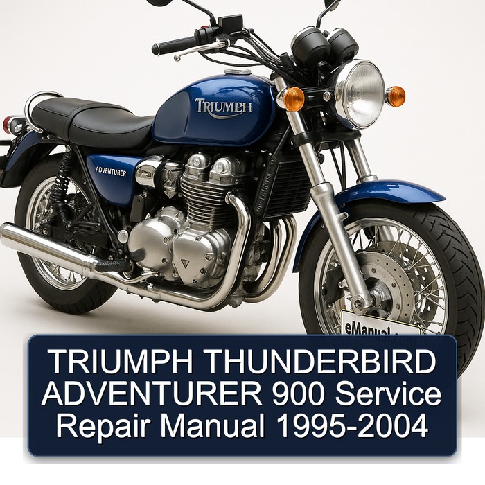 TRIUMPH THUNDERBIRD ADVENTURER 900 Manual de servicio y reparación 1995-2004