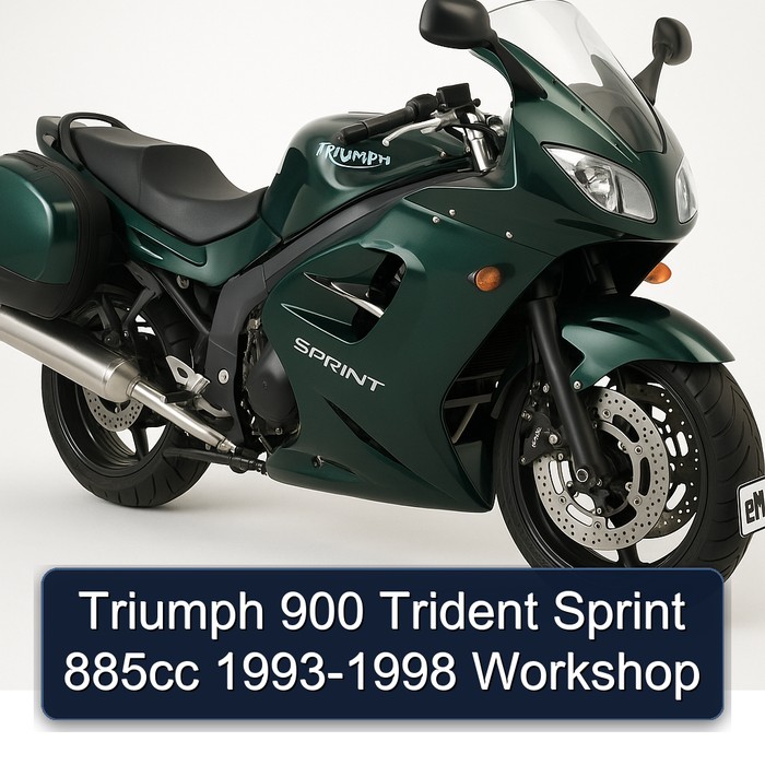Triumph 900 Trident Sprint 885cc 1993-1998 Workshop