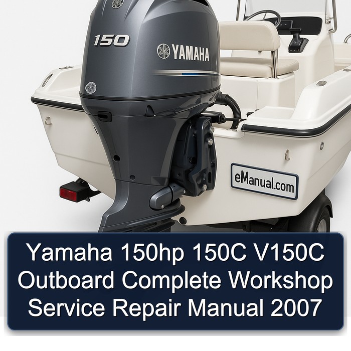 Yamaha 150hp 150C V150C Outboard Complete Workshop Service Repair Manual 2007