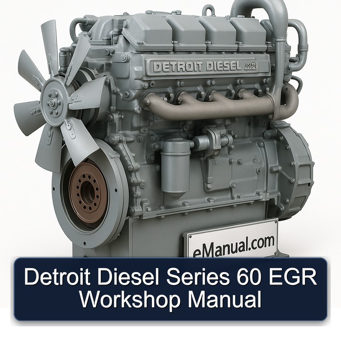 Detroit Diesel Serie 60 EGR Werkstatt-Handbuch