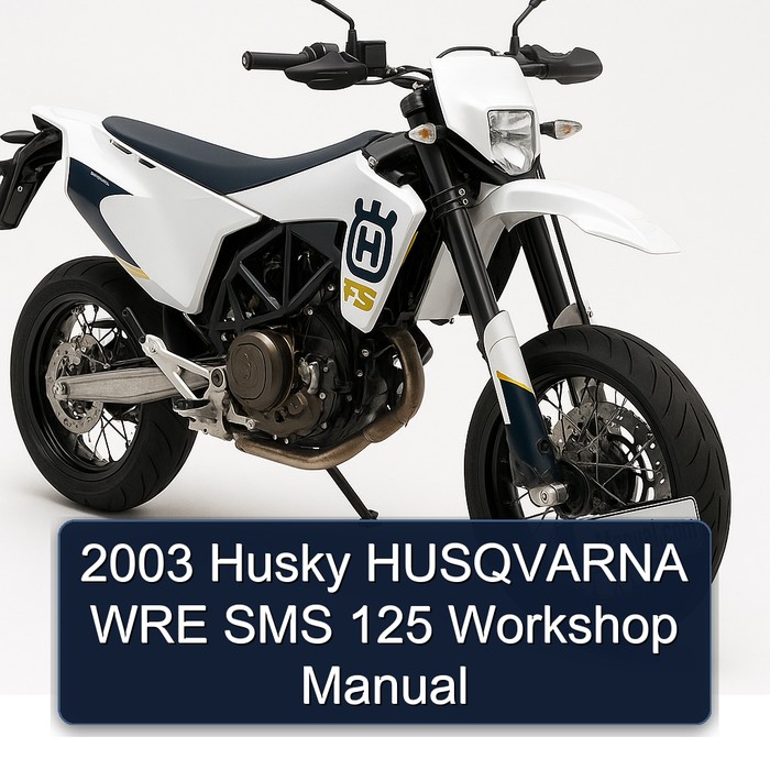 2003 Husky HUSQVARNA WRE SMS 125 Workshop Manual