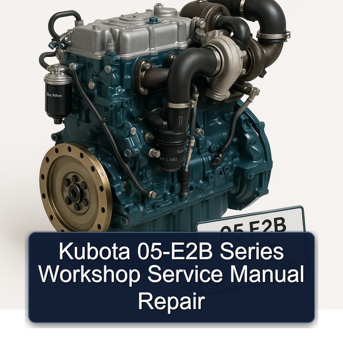 Kubota 05-E2B Series Workshop Service Manual Repair 