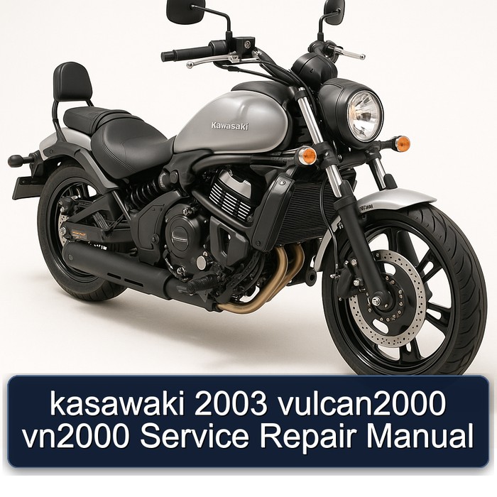 kasawaki 2003 vulcan2000 vn2000 Service Repair Manual