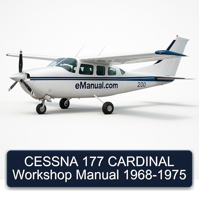 CESSNA 177 CARDINAL Workshop Manual 1968-1975
