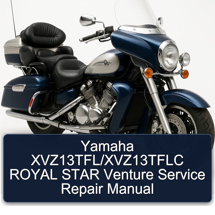 Yamaha XVZ13TFL/XVZ13TFLC Royal Star Venture Workshop Service Repair Manual PDF Download