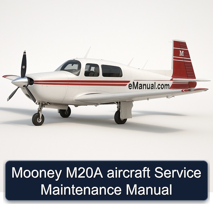 Mooney M20A aircraft Service Maintenance Manual
