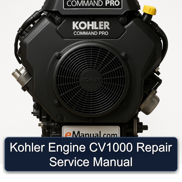 Kohler Engine CV1000 Repair Service Manual