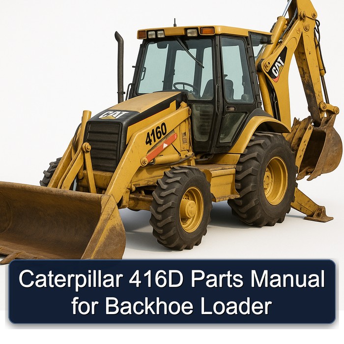 Caterpillar 416D Parts Manual for Backhoe Loader
