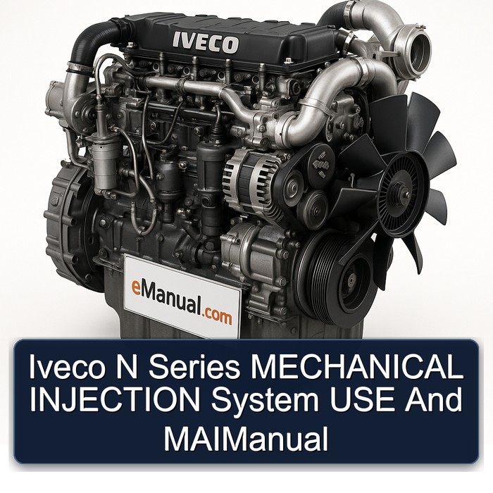 Iveco N Series MECHANICAL INJECTION System USE And MAIManual