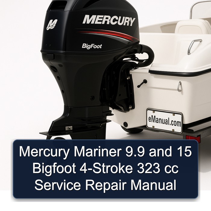 Mercury Mariner 9.9 and 15 Bigfoot 4-Stroke 323 cc Manual de servicio y reparación