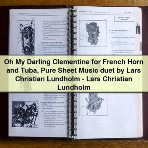 Oh My Darling Clementine for French Horn and Tuba Pure Sheet Music Duet by Lars Christian Lundholm - Lars Christian Lundholm PDF Download