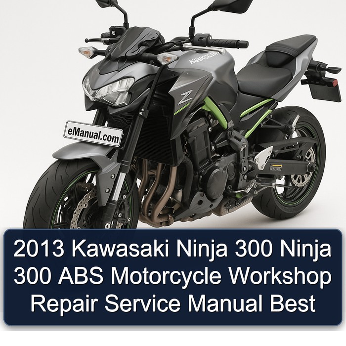 2013 Kawasaki Ninja 300 Ninja 300 ABS Motorcycle Workshop Repair Service Manual Best