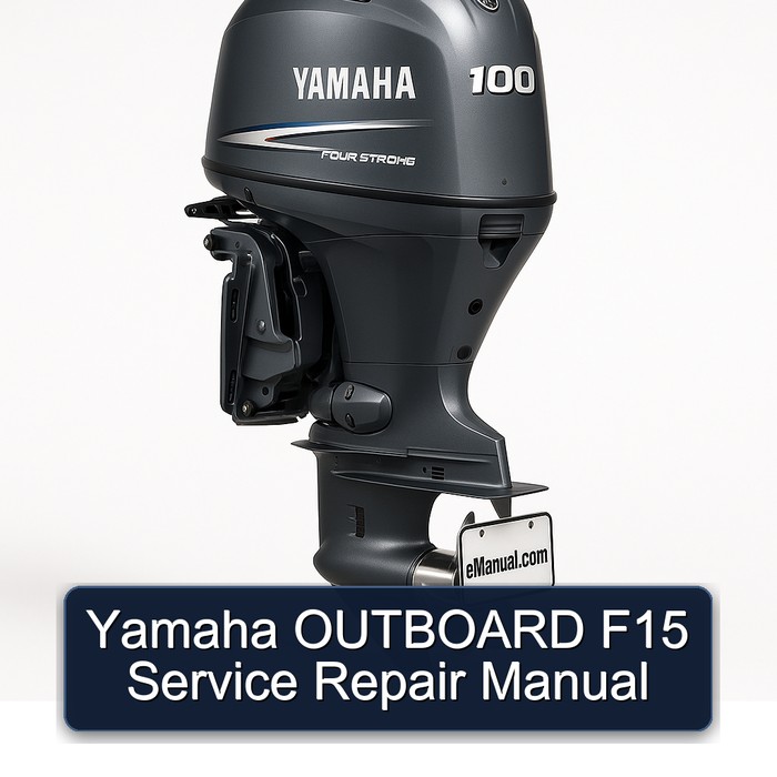 Yamaha Outboard F15 Workshop Service Repair Manual PDF Download