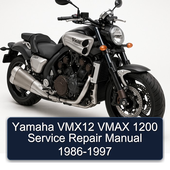 Yamaha VMX12 VMAX 1200 Service Repair Manual 1986-1997