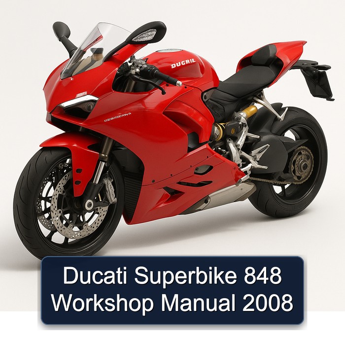 Ducati Superbike 848 Workshop Manual 2008