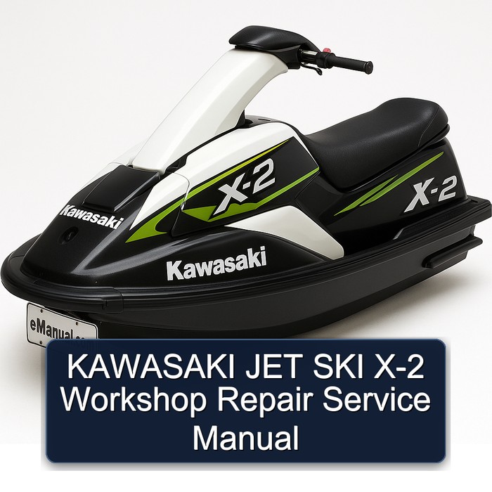 KAWASAKI JET SKI X-2 Workshop Repair Service Manual