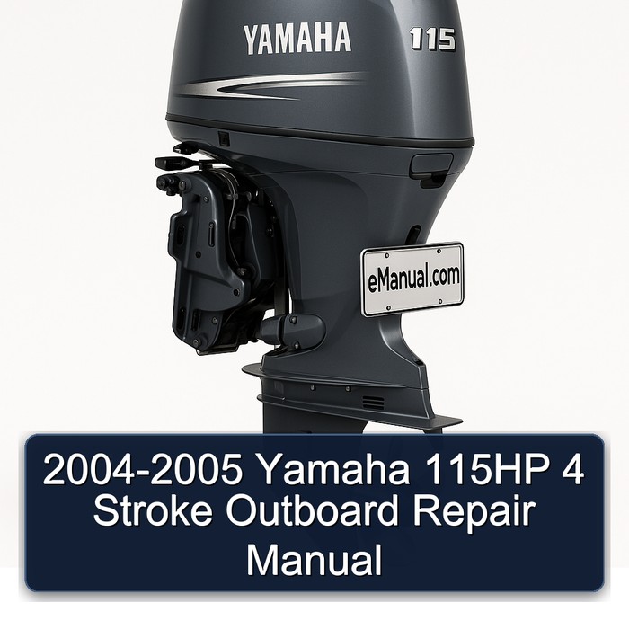 2004-2005 Yamaha 115HP 4 Stroke Outboard Repair Manual