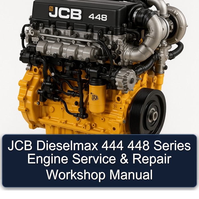 JCB Dieselmax 444 448 Series Engine Service & Repair Workshop Manual 