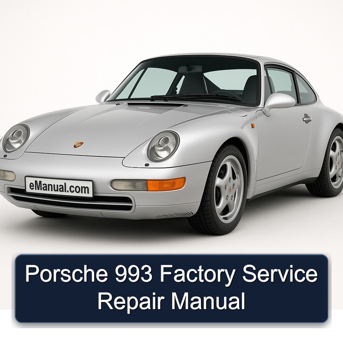 Porsche 993 Factory Manual de servicio y reparación