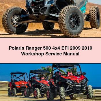 Polaris Ranger 500 4x4 EFI 2009 2010 Workshop Manual de servicio y reparación