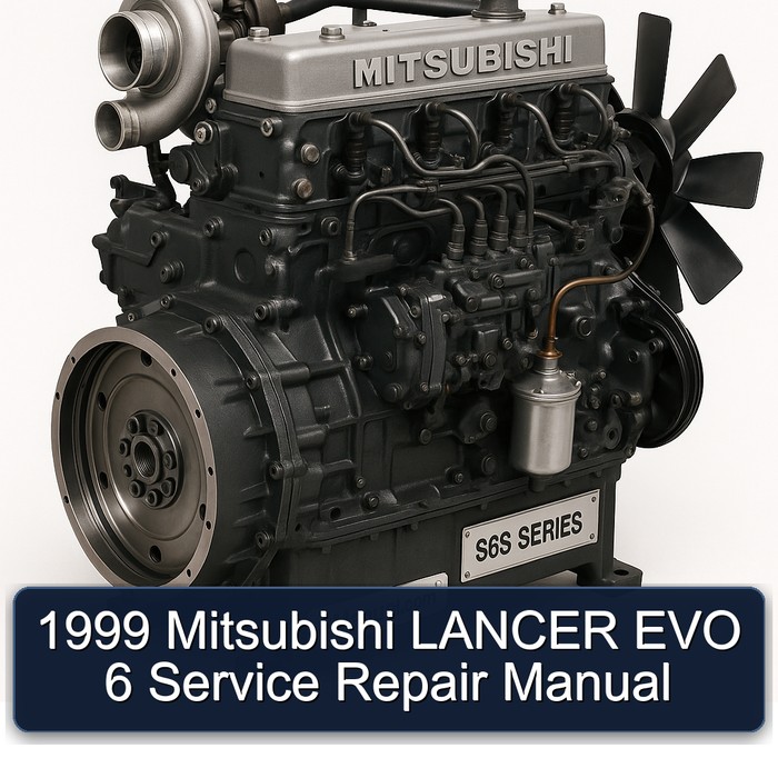 Manual de Reparación y Servicio Mitsubishi Lancer EVO 6 1999