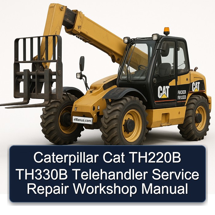 Caterpillar Cat TH220B TH330B Telehandler Workshop Service Repair Manual PDF Download