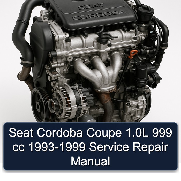 Seat Cordoba Coupe 1.0L 999 cc 1993-1999 Manual de servicio y reparación