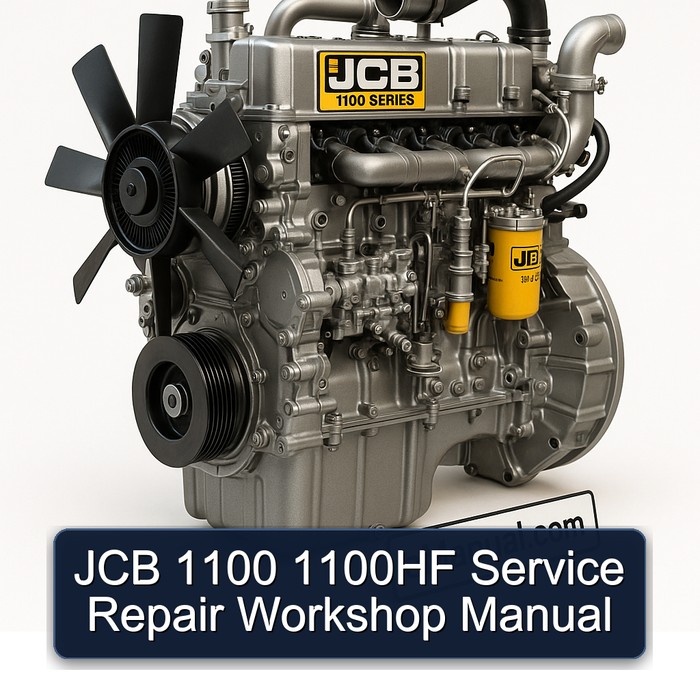 JCB 1100 1100HF Service Repair Workshop Manual 