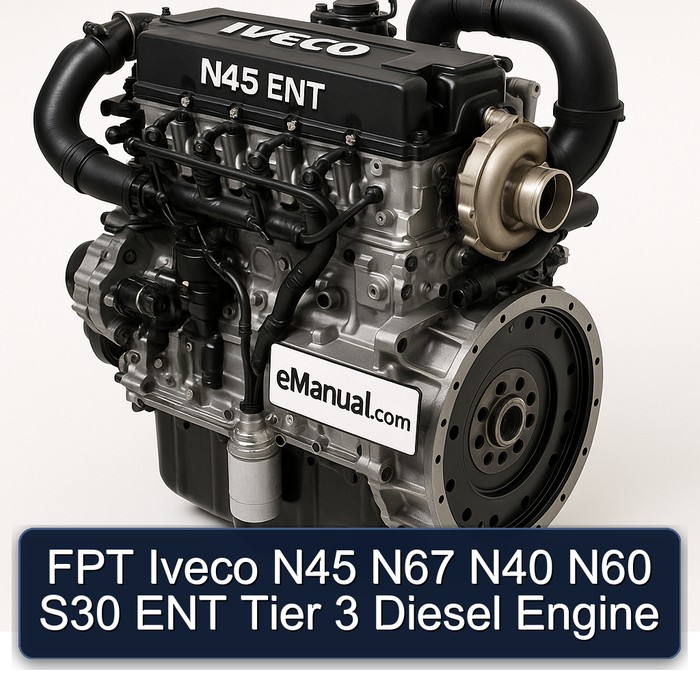 Motor Diesel FPT Iveco N45 N67 N40 N60 S30 ENT Tier 3