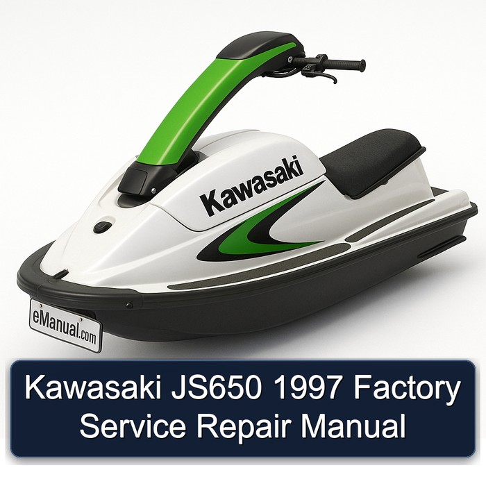Kawasaki JS650 1997 Factory Manual de servicio y reparación