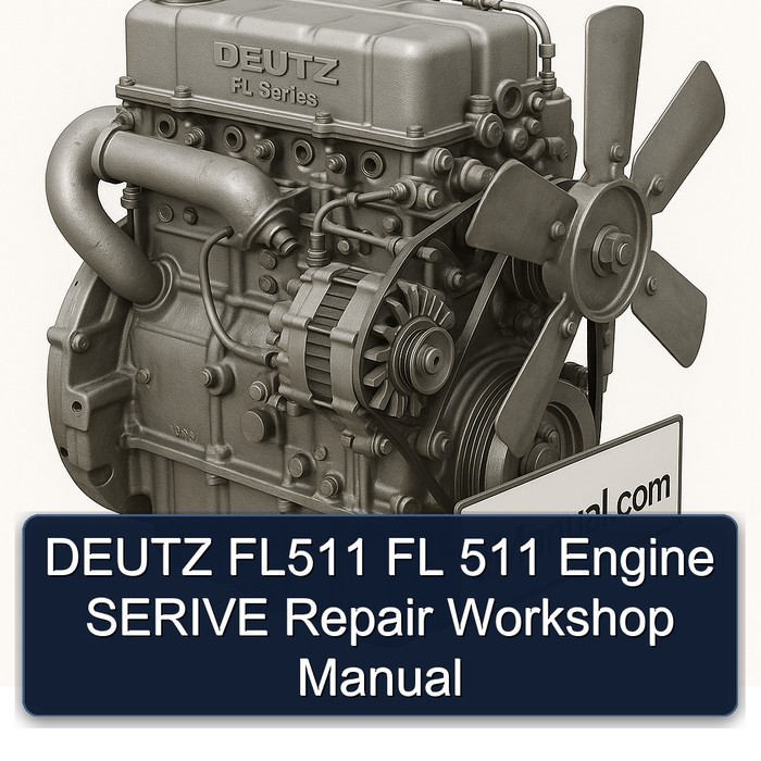 DEUTZ FL511 & FL 511 Motor Reparatur-Handbuch