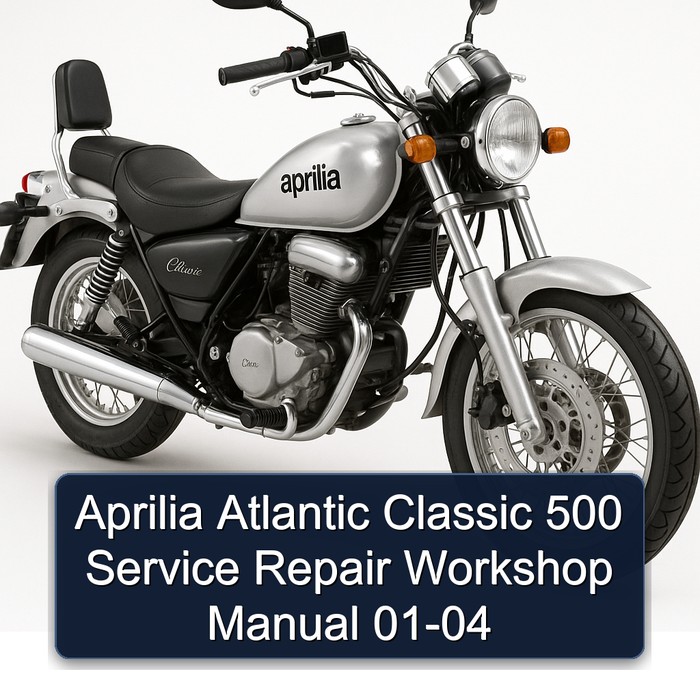Aprilia Atlantic Classic 500 Service Repair Workshop Manual 01-04