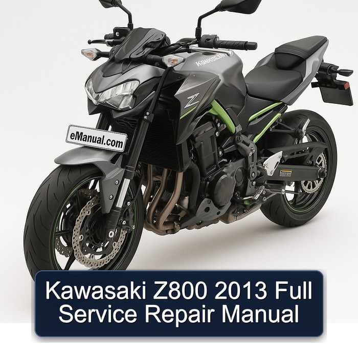 Kawasaki Z800 2013 Full Service Repair Manual