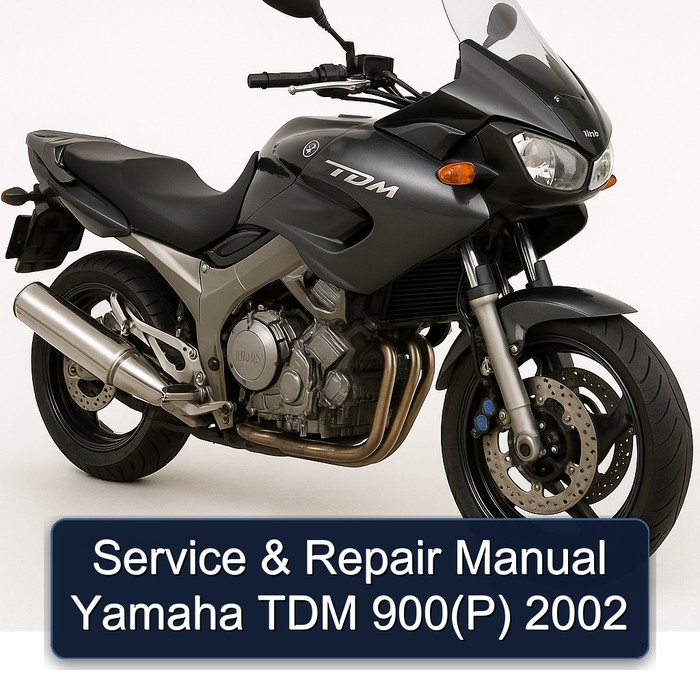 Service & Repair Manual Yamaha TDM 900(P) 2002